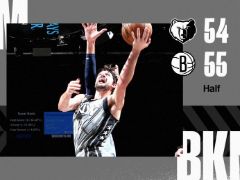 NBA常規(guī)賽：卡巴羅半場19+2，籃網(wǎng)反超灰熊1分