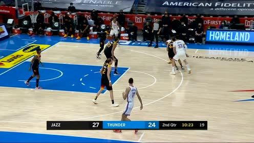 【NBA集錦】太想當(dāng)然了吧？迪亞洛強(qiáng)行拋投戈貝爾毫不留情大帽扇飛