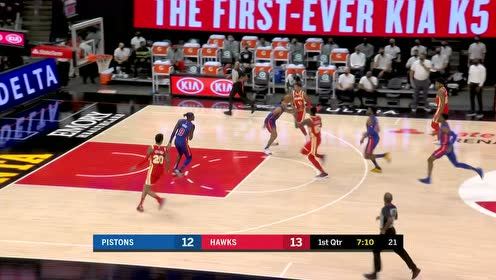 【NBA集錦】力拔山兮氣蓋世 卡佩拉接吹楊助攻霹靂暴扣