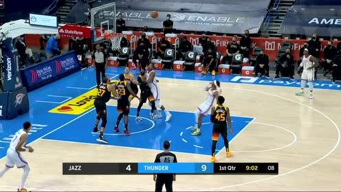 【NBA集錦】亞歷山大突然急停 后仰跳投穩(wěn)穩(wěn)命中