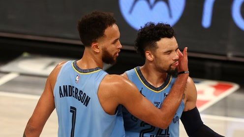 【NBA集锦】灰熊116-111篮网 杜欧缺阵灰熊加时险胜