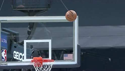 【NBA集锦】豪横一如既往 小萨策应球奥迪接球三分张手就有