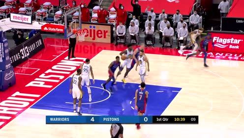 【NBA集錦】配合天衣無縫！杰克遜假投真?zhèn)髦w格蘭特外線張弓射箭
