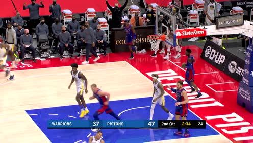 【NBA集錦】趁熱打鐵！安德森假突真?zhèn)骶S金斯底角三分空心入網