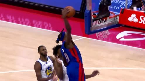 【NBA集錦】只身闖敵營！格蘭特帶球突破滑翔暴扣不留余地