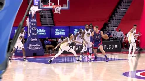 【NBA集錦】火力全開 活塞眾將連續(xù)制導三分刷網砍下9分