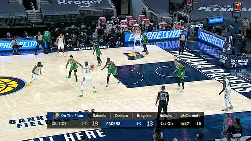 【NBA集锦】外线三分飚起来 奥拉迪波布朗针锋相对