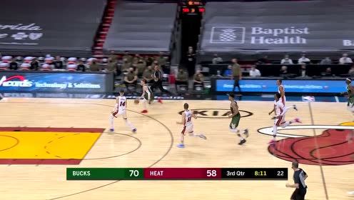 【NBA集錦】雄鹿防守三軍用命 字母哥跟進(jìn)補(bǔ)扣無人能擋