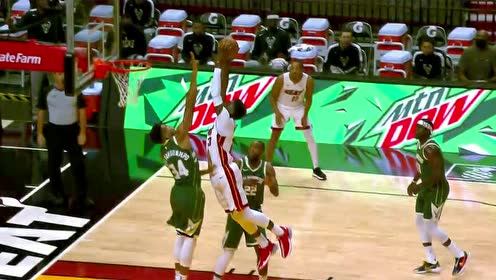 【NBA集錦】就差一點(diǎn)！阿德巴約迅猛起飛險隔扣字母哥