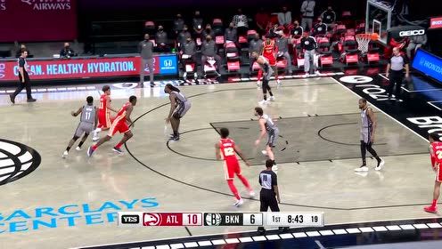 【NBA集錦】餅皇又有人喂餅了 特雷楊連線卡佩拉空切暴扣