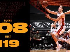 熱火119-108擊敗雄鹿，扳回一成！