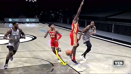 【NBA集錦】杜蘭特?fù)舻厣駛?格林心領(lǐng)神會跳投得手