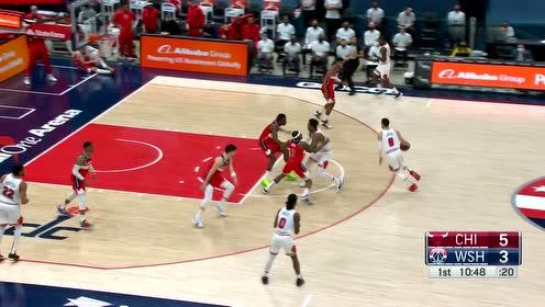 【NBA集錦】反擊打得很快 拉文鬼步迷蹤急停跳投打板命中