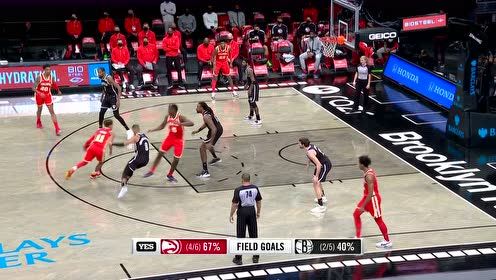 【NBA集錦】瞧不起皇叔的護筐？喬丹大手一伸血帽特雷楊