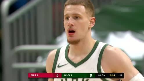【NBA集錦】暴風雨來臨！雄鹿送上三分瓢潑大雨外線狂轟亂炸12-0