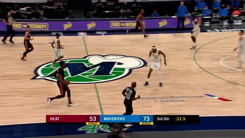 【NBA集錦】完全打開了！東契奇末時外線三分抬手就有