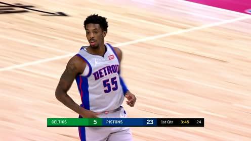 【NBA集錦】羅斯半路殺出完成搶斷 策動(dòng)反擊2打1賴特上籃得手