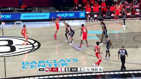 【NBA集錦】突施冷箭！特雷楊超遠三分空心入網