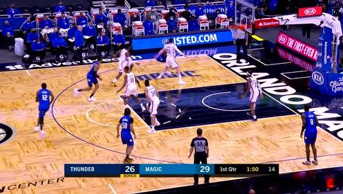 【NBA集錦】攻防一手抓內外兩開花！羅斯中投+搶斷反擊一條龍連取4分