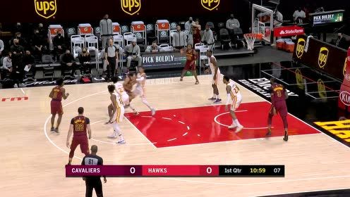 【NBA集锦】德拉蒙德内线强起 小手一抖把球补进