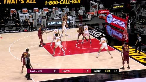 【NBA集锦】气势打出来了!亨特直冲云霄暴力隔扣庄神