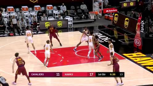 【NBA集锦】一己之力扭转乾坤 卡佩拉篮下反复拼抢终于打进
