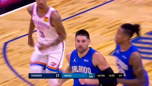 【NBA集錦】二人轉唱起來 富爾茨投桃報李突破分球武切維奇籃下打成