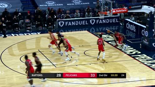 【NBA集锦】高难度动作惊呆众人 范弗利特转身180度反手上篮
