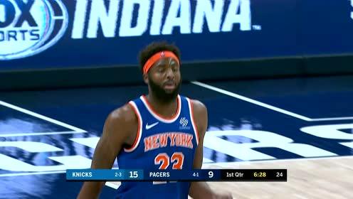 【NBA集錦】蓋帽王頭上動土！ 羅賓遜隔著特納完成暴力補(bǔ)扣