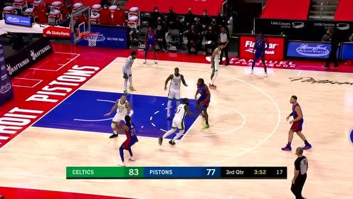 【NBA集錦】該出手時就出手 羅斯后仰拋投輕松寫意