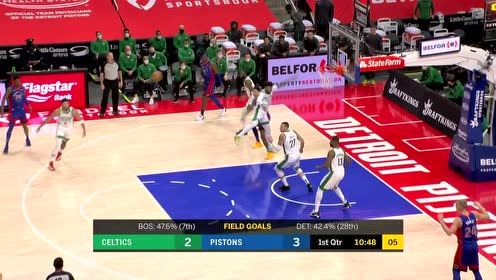 【NBA集錦】格里芬虛晃一槍點飛防守 手起刀落三分穿心