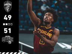 NBA常規(guī)賽：武切維奇單節(jié)11分，魔術(shù)51-49領(lǐng)先騎士