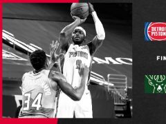 NBA常規(guī)賽：字母哥43+9，雄鹿輕取活塞