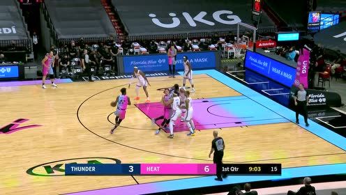 【NBA集锦】投桃报李!巴特勒阿德巴约联手空接扣篮