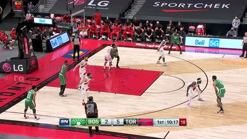 【NBA集錦】全員射手！猛龍眾將開局連續(xù)開火打出11-2沖擊波