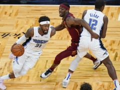 NBA精彩图片：常规赛骑士83-103不敌魔术
