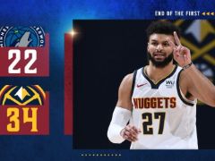 NBA常規(guī)賽：穆雷首節(jié)9分，掘金34-22領先森林狼