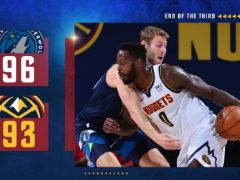 NBA常規(guī)賽：拉塞爾三節(jié)27+10，森林狼領先掘金3分