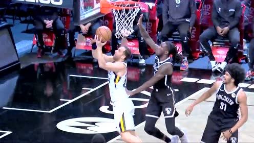 【NBA集錦】普林斯追身釘板送血帽 歐文閃電反擊速度驚人