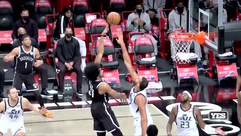 【NBA集錦】艾倫夢幻腳步戲耍戈貝爾 轉(zhuǎn)身天勾寫意十足