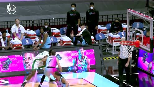 【NBA集錦】手感來(lái)的很及時(shí) 奧杰萊底角三分冷血射大雕