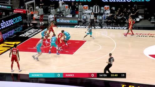 【NBA集锦】格拉汉姆抢断特雷杨 海沃德底角三分一箭穿心