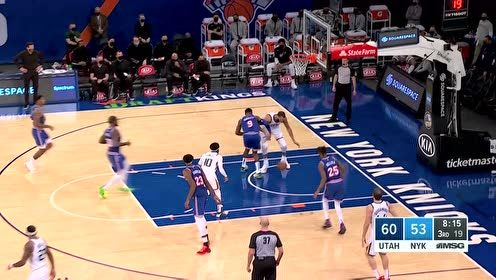 【NBA集錦】球在我在！戈貝爾籃下被切緊急補(bǔ)救強(qiáng)起扣籃