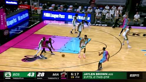 【NBA集錦】布拉德利行進(jìn)間擊地送助攻 阿德巴約轉(zhuǎn)身拔起暴扣掛筐