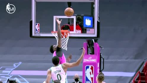 【NBA集錦】只身闖敵營(yíng) 塔圖姆夾縫突破強(qiáng)硬出手打進(jìn)