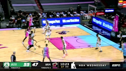 【NBA集錦】巴特勒投桃報(bào)李 羅賓遜底角抬手三分不負(fù)眾望