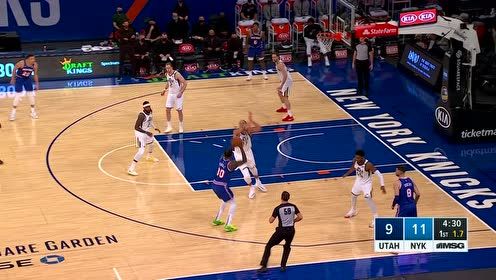 【NBA集錦】行云流水一條龍 米切爾快攻敏捷過人輕松上籃