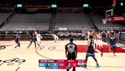 【NBA集錦】盧比奧見縫插針傳出空籃 拉塞爾籃下輕松將球打進