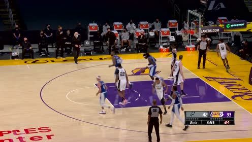 【NBA集锦】瞧瞧詹姆斯篮球智商 人群中巧妙助攻哈雷尔暴扣