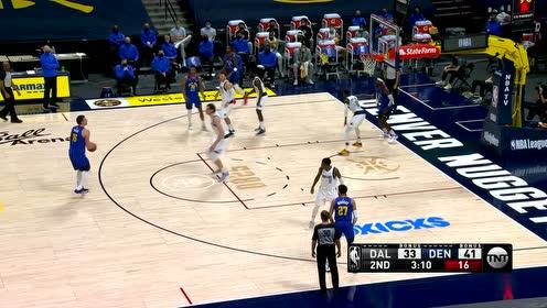 【NBA集锦】姿势要帅！多齐尔回头望月连线约老师弧顶三分如彩虹